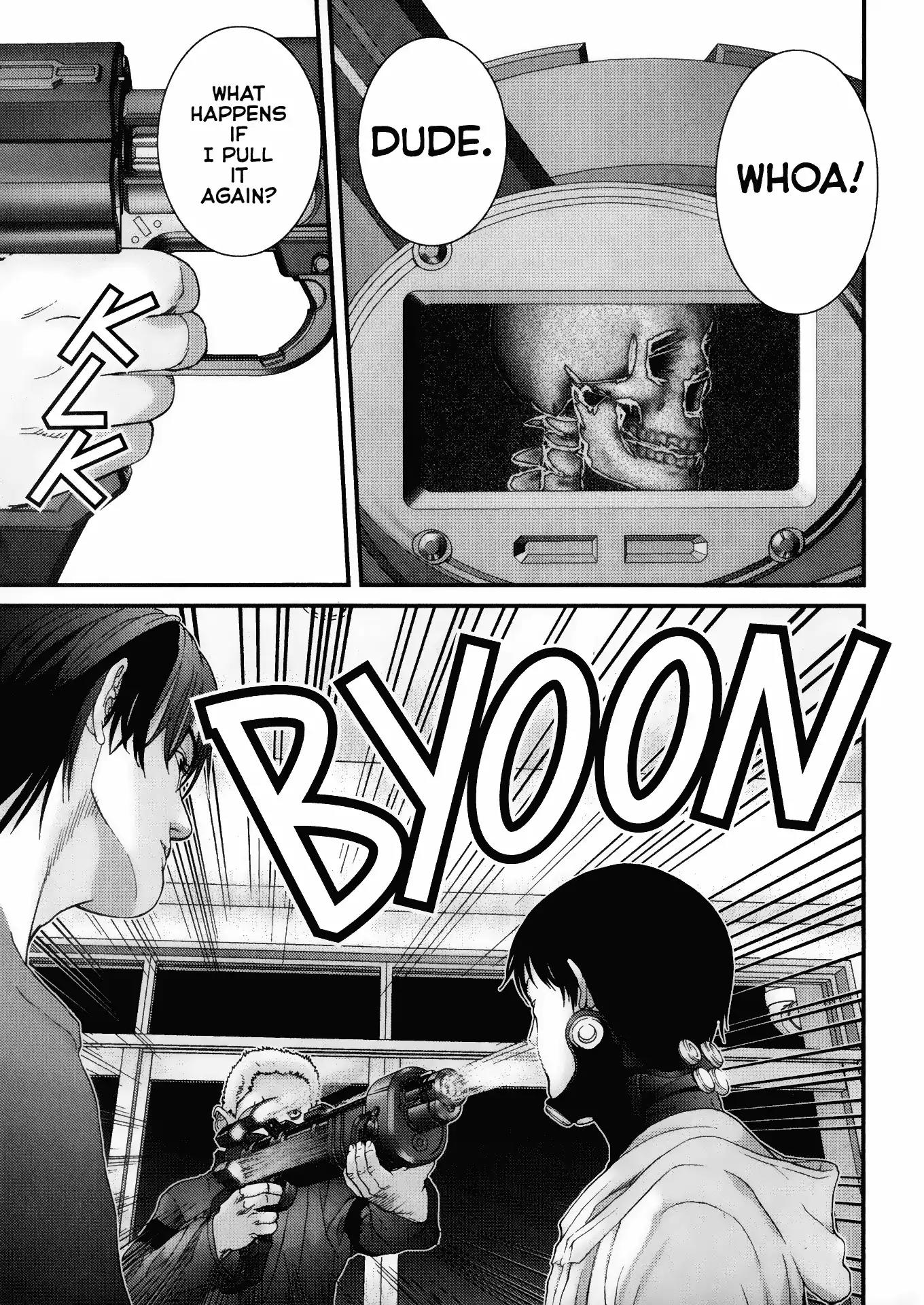 Gantz Chapter 32 page 17 - Chapter 32: Vol.3 0032: Forgotten Things