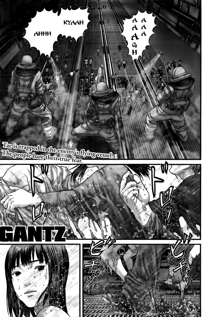 Gantz Chapter 320 page 1 - Chapter 320: A Sign of Death