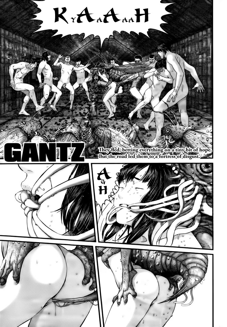 Gantz Chapter 322 page 1 - Chapter 322: The Very Bottom of the Food Chain