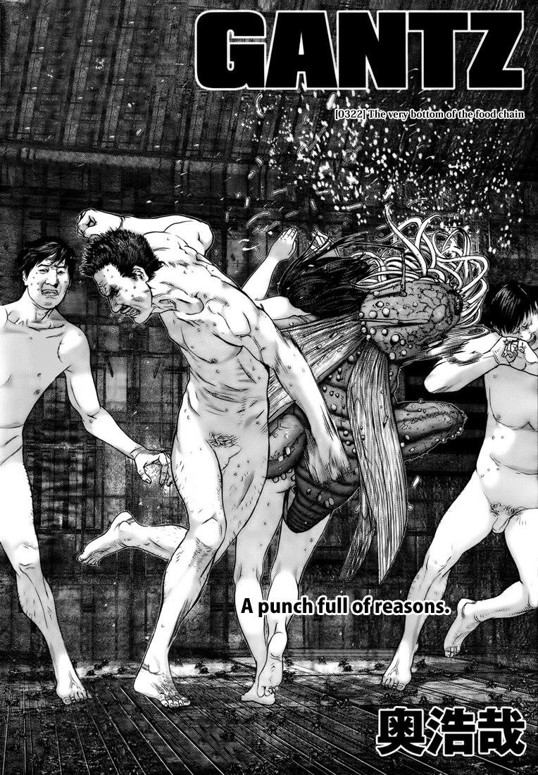 Gantz Chapter 322 page 2 - Chapter 322: The Very Bottom of the Food Chain
