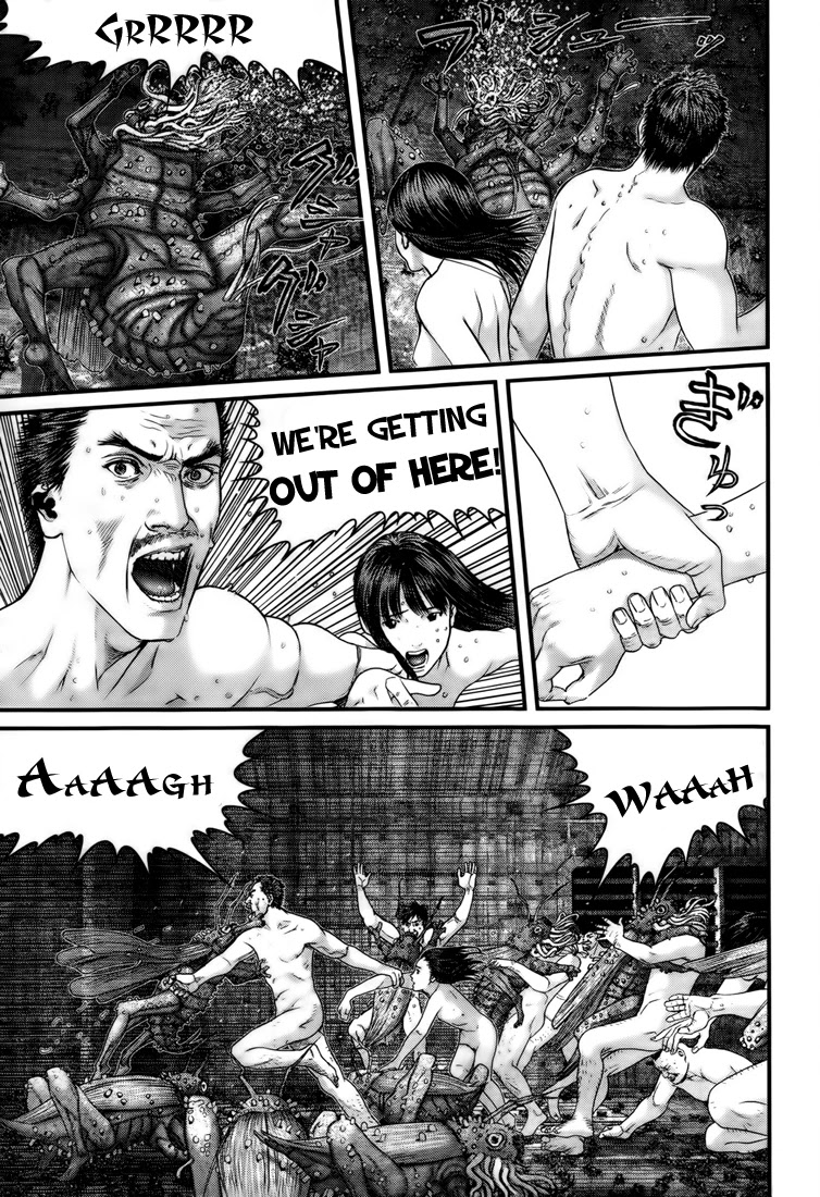 Gantz Chapter 322 page 3 - Chapter 322: The Very Bottom of the Food Chain