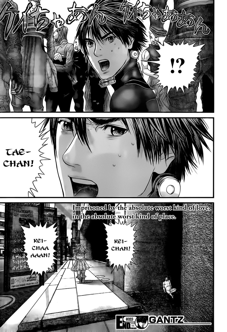 Gantz Chapter 323 page 18 - Chapter 323: Depths of an Alien World