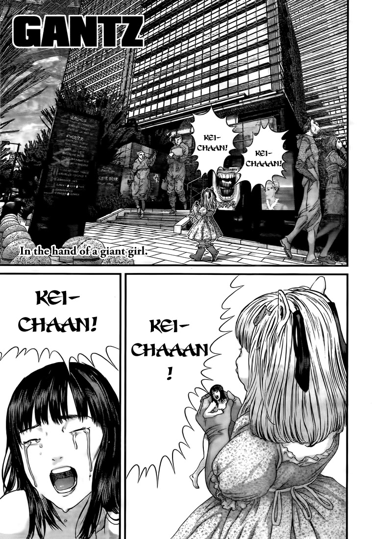 Gantz Chapter 324 page 1 - Chapter 324: The Choice of the Strong