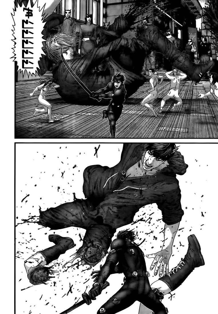 Gantz Chapter 324 page 14 - Chapter 324: The Choice of the Strong