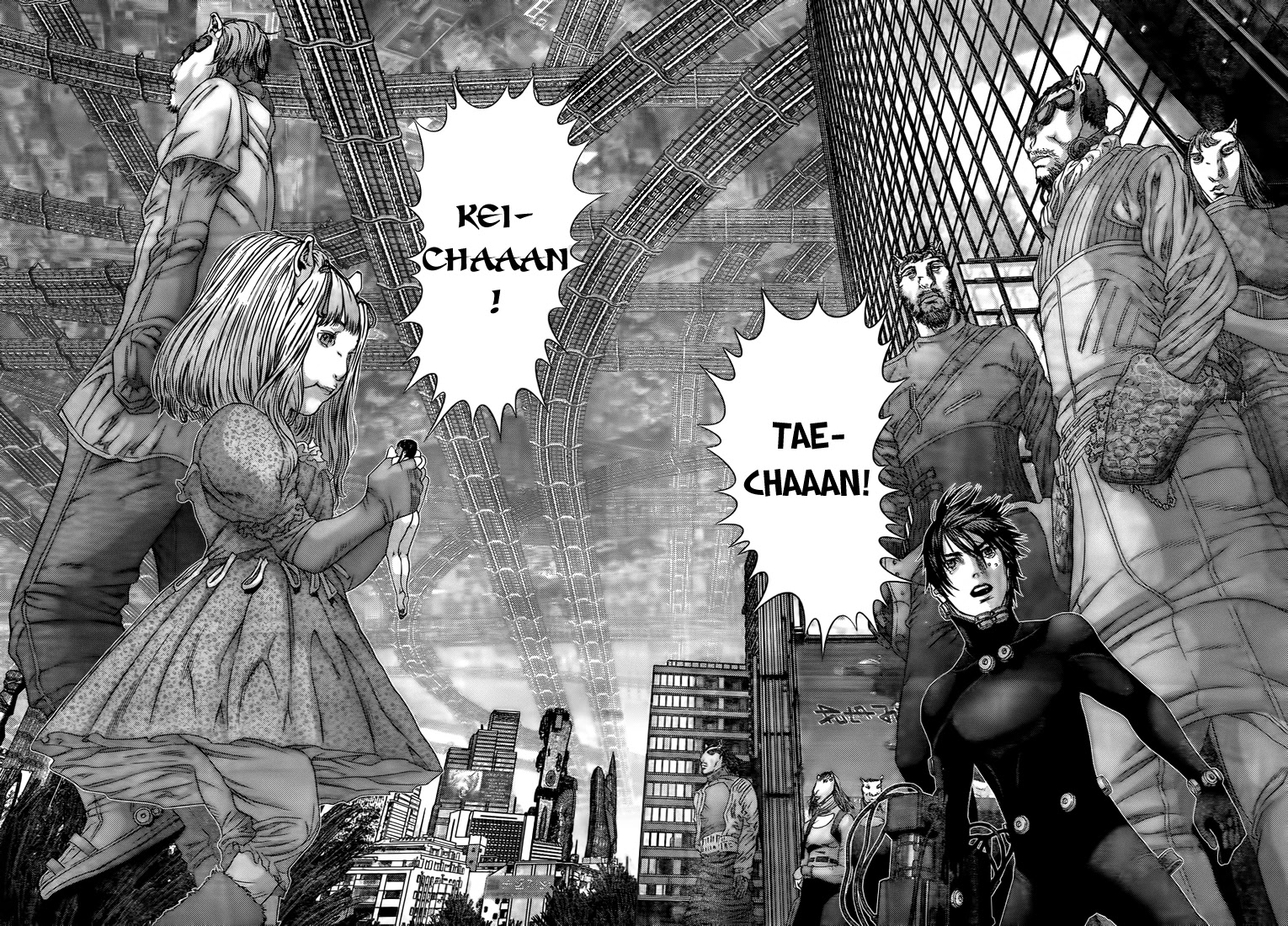 Gantz Chapter 324 page 4 - Chapter 324: The Choice of the Strong