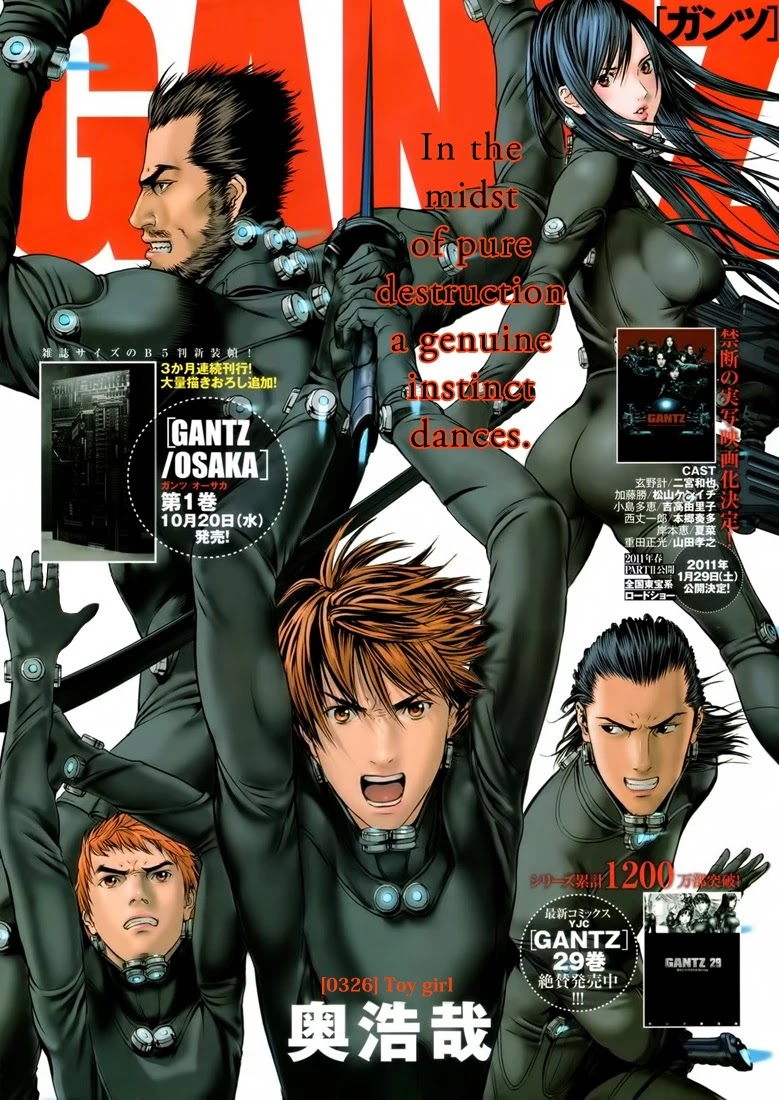 Gantz Chapter 326 page 1 - Chapter 326: Toy Girl