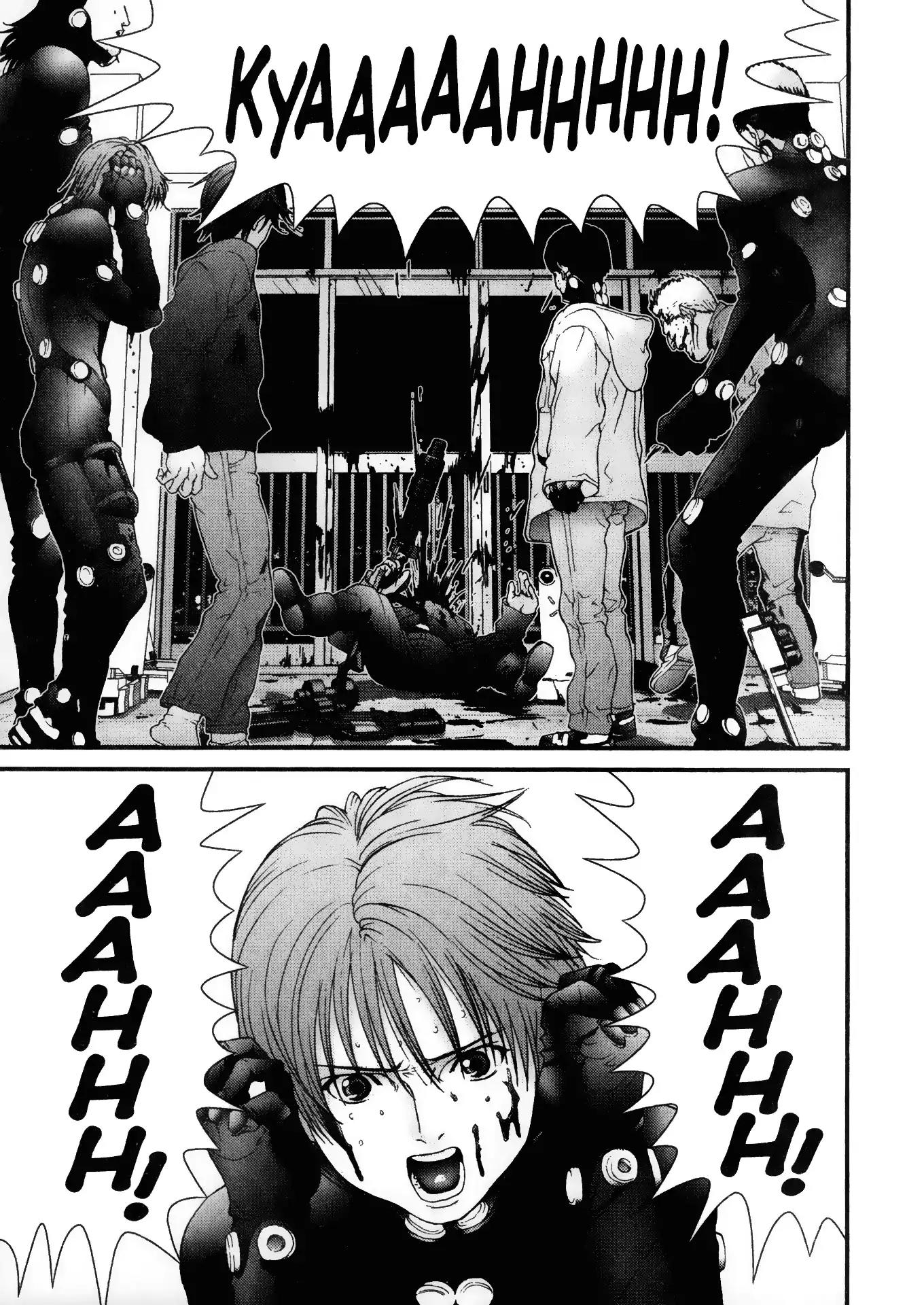 Gantz Chapter 33 page 11 - Chapter 33: Vol.3 0033: Group Madness