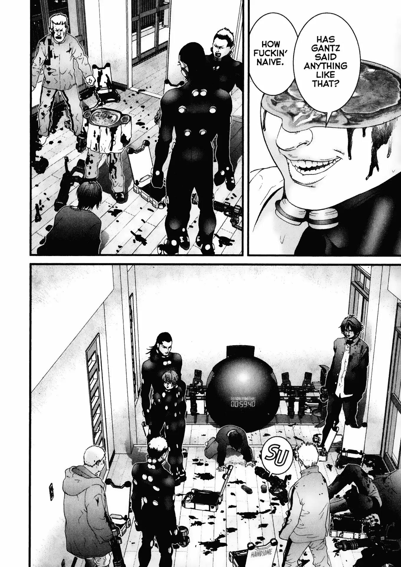 Gantz Chapter 33 page 18 - Chapter 33: Vol.3 0033: Group Madness