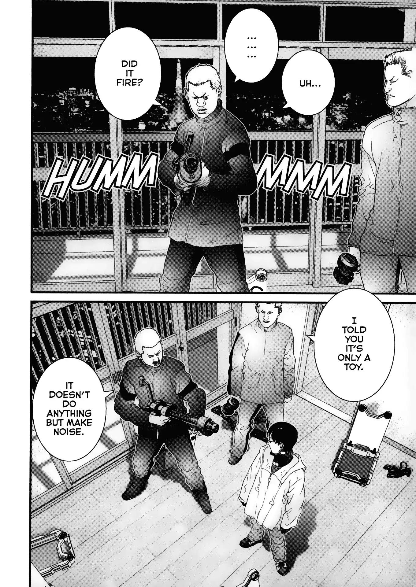 Gantz Chapter 33 page 4 - Chapter 33: Vol.3 0033: Group Madness
