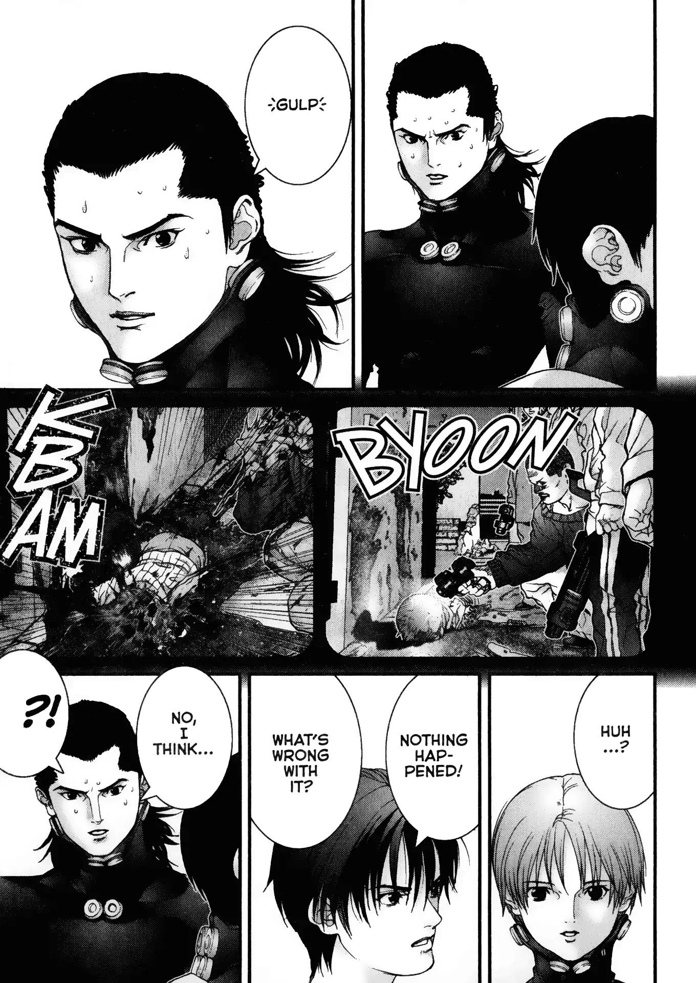 Gantz Chapter 33 page 5 - Chapter 33: Vol.3 0033: Group Madness