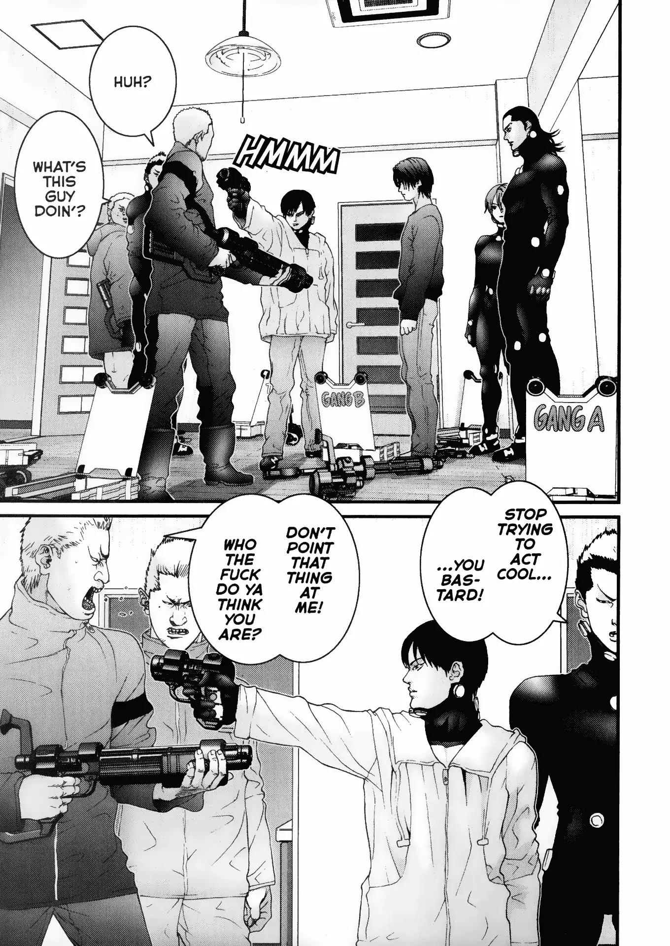 Gantz Chapter 33 page 7 - Chapter 33: Vol.3 0033: Group Madness