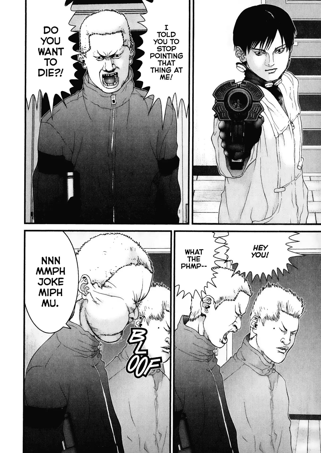 Gantz Chapter 33 page 8 - Chapter 33: Vol.3 0033: Group Madness