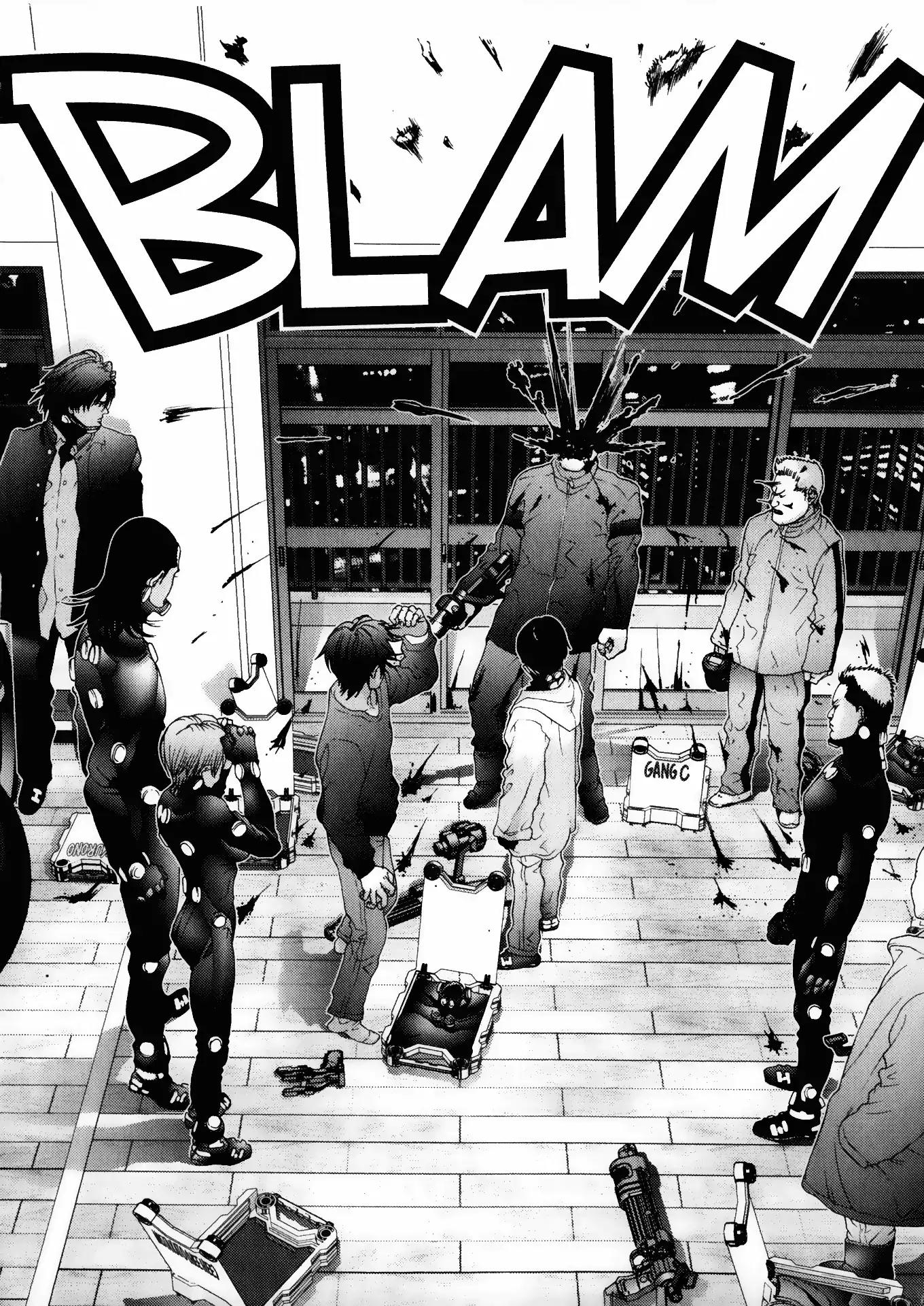 Gantz Chapter 33 page 9 - Chapter 33: Vol.3 0033: Group Madness