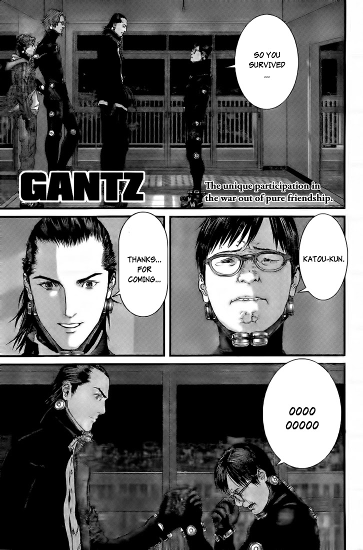 Gantz Chapter 333 page 1 - Chapter 333: The Limits Made Clear