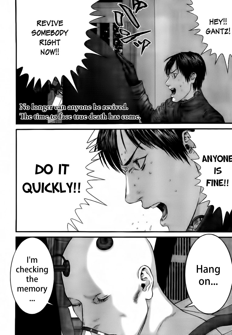 Gantz Chapter 334 page 2 - Chapter 334: Irreversible Lives