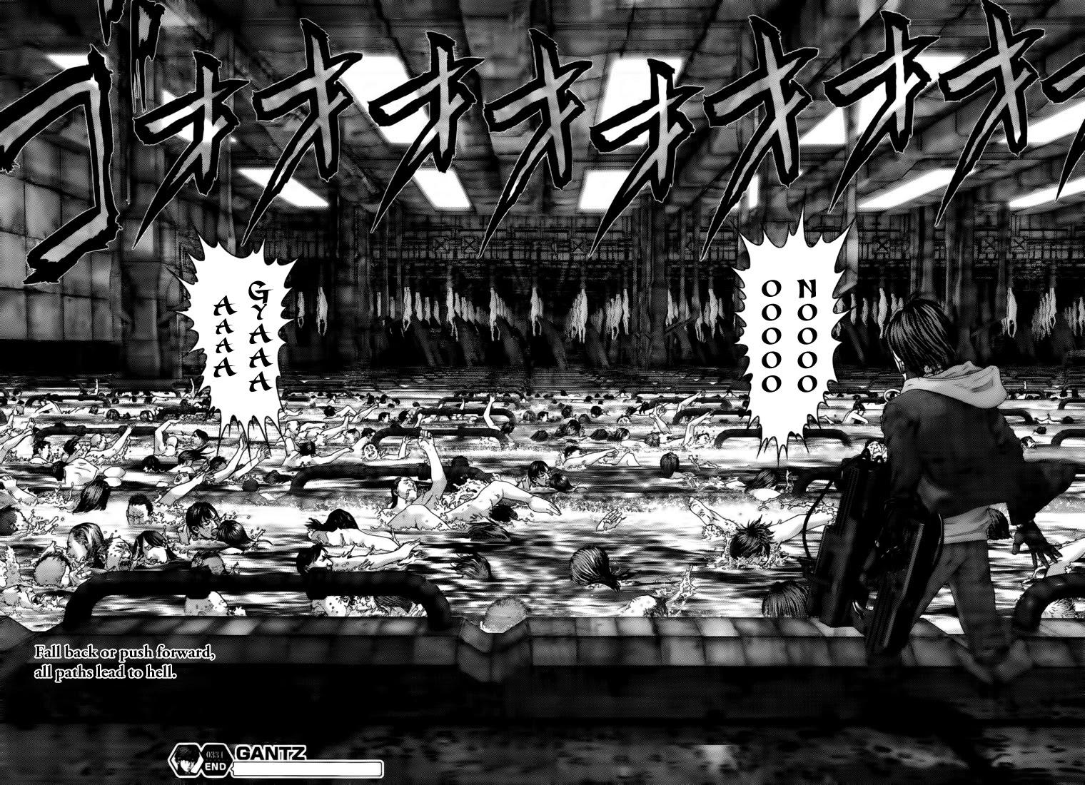 Gantz Chapter 334 page 23 - Chapter 334: Irreversible Lives