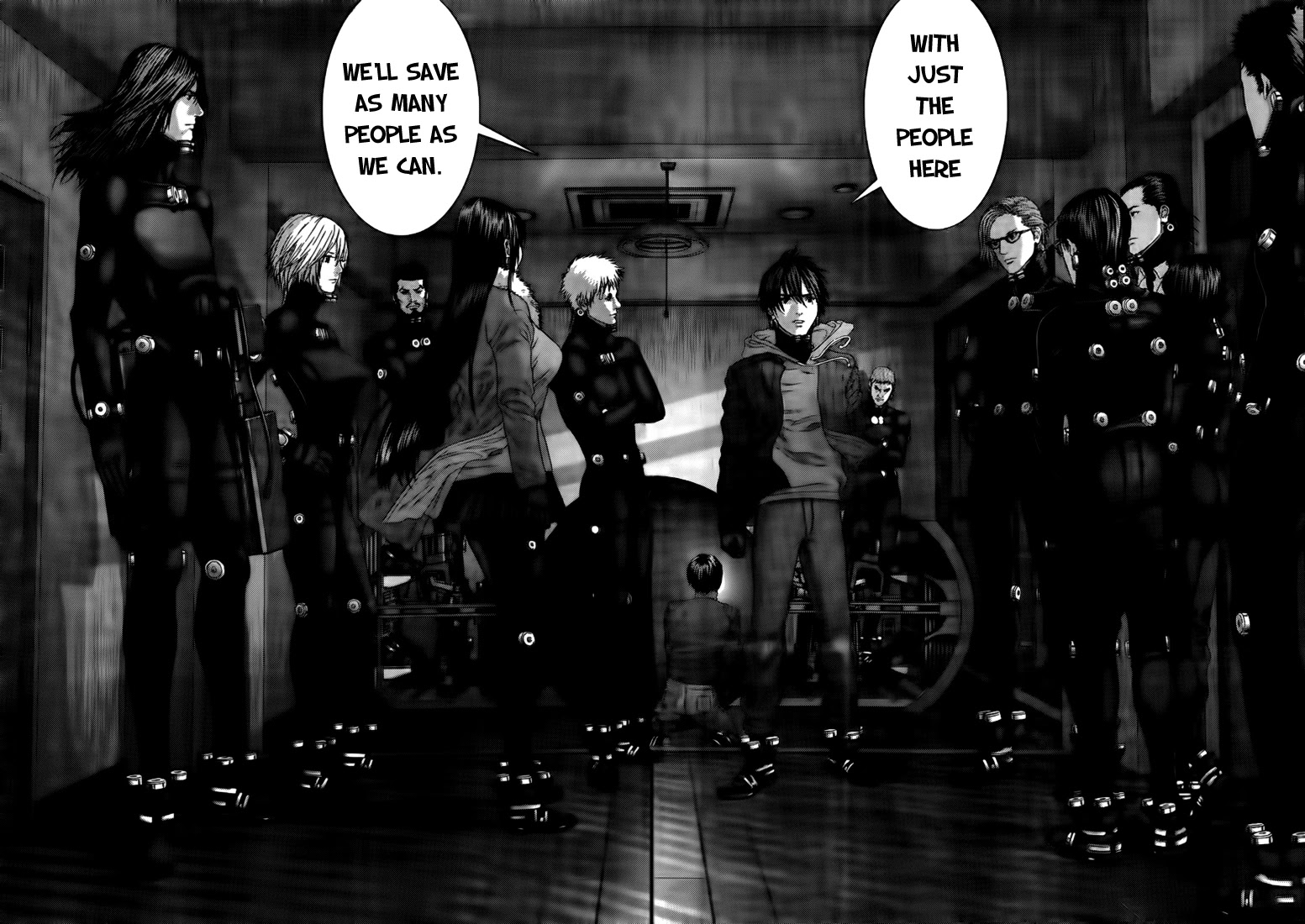 Gantz Chapter 334 page 6 - Chapter 334: Irreversible Lives