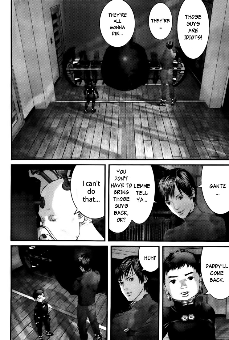 Gantz Chapter 335 page 14 - Chapter 335: Rescue Ships Passing in the Night