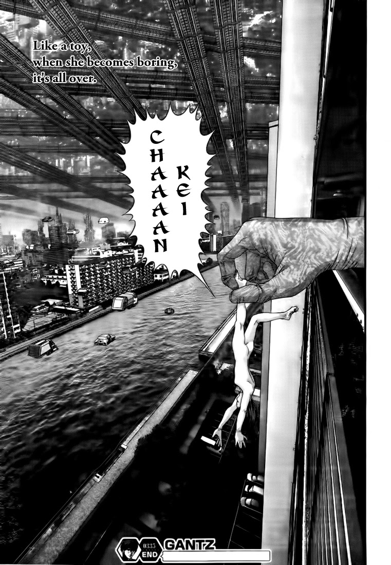 Gantz Chapter 335 page 21 - Chapter 335: Rescue Ships Passing in the Night