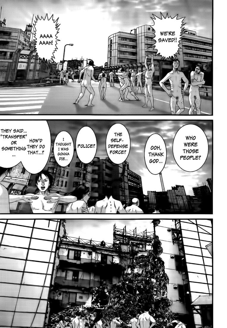 Gantz Chapter 335 page 4 - Chapter 335: Rescue Ships Passing in the Night