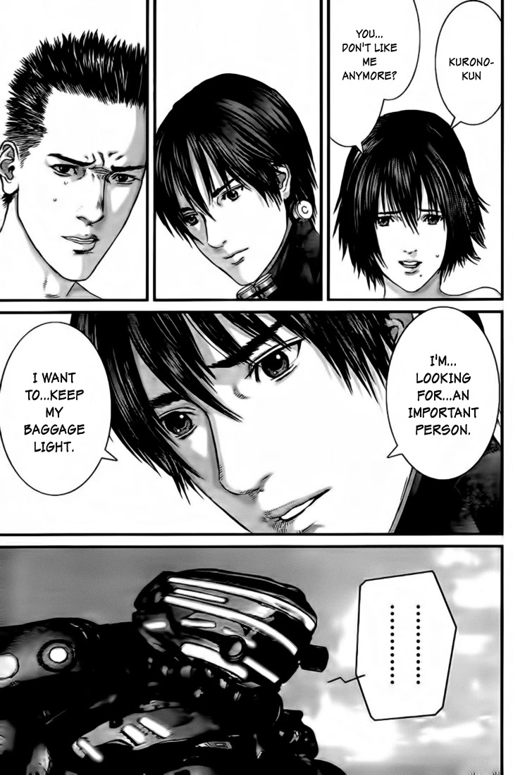Gantz Chapter 336 page 15 - Chapter 336: Life's Questions and Answers