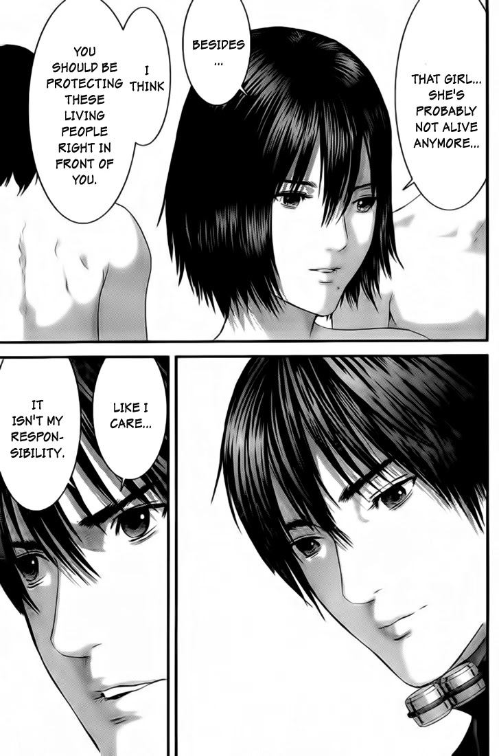 Gantz Chapter 336 page 17 - Chapter 336: Life's Questions and Answers