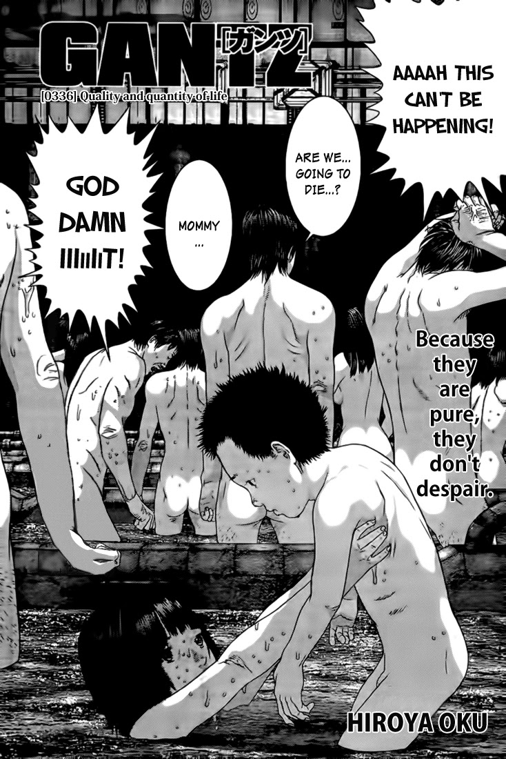 Gantz Chapter 336 page 2 - Chapter 336: Life's Questions and Answers