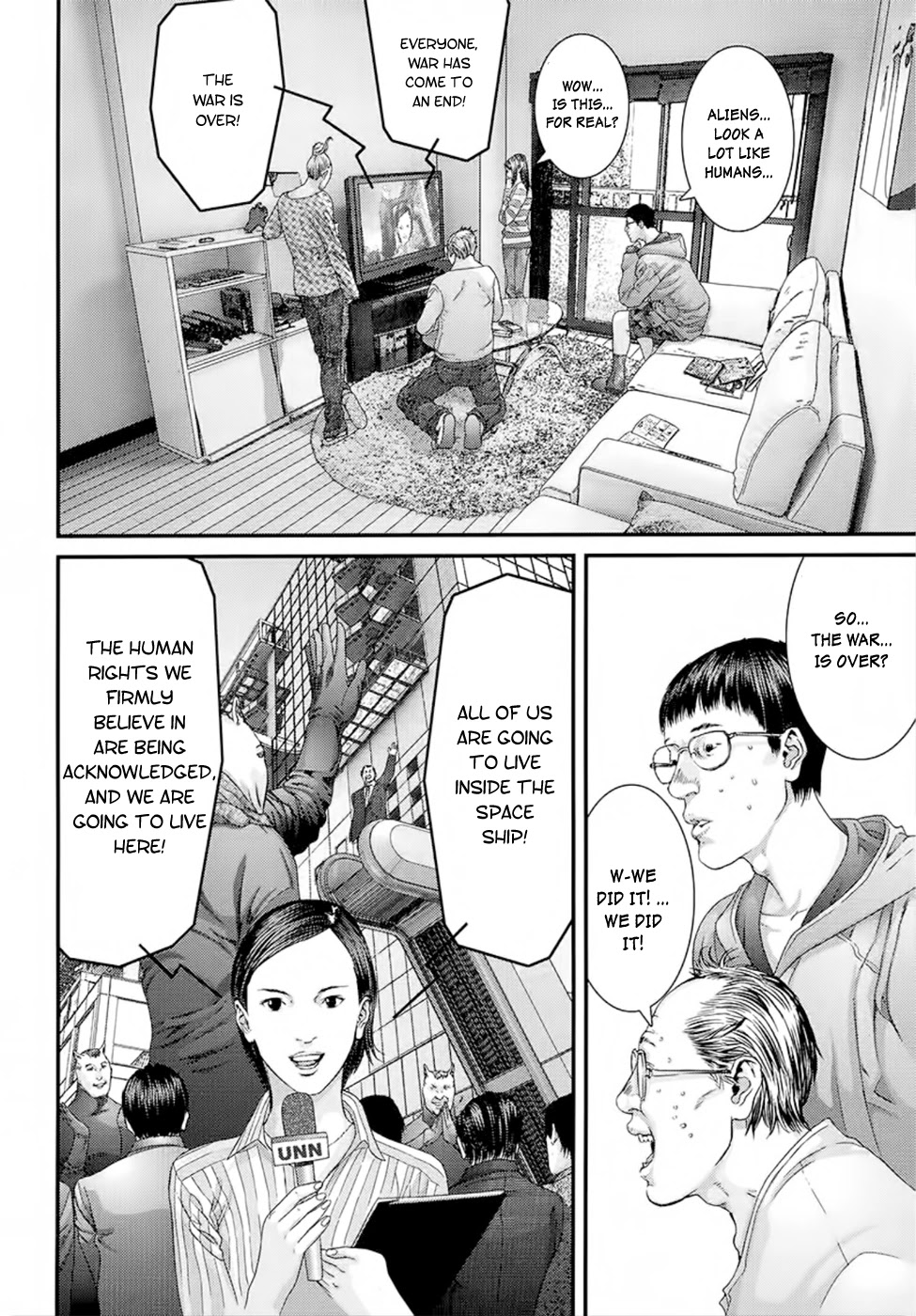 Gantz Chapter 337 page 12 - Chapter 337: Strangled by Fear, You Taste Hope