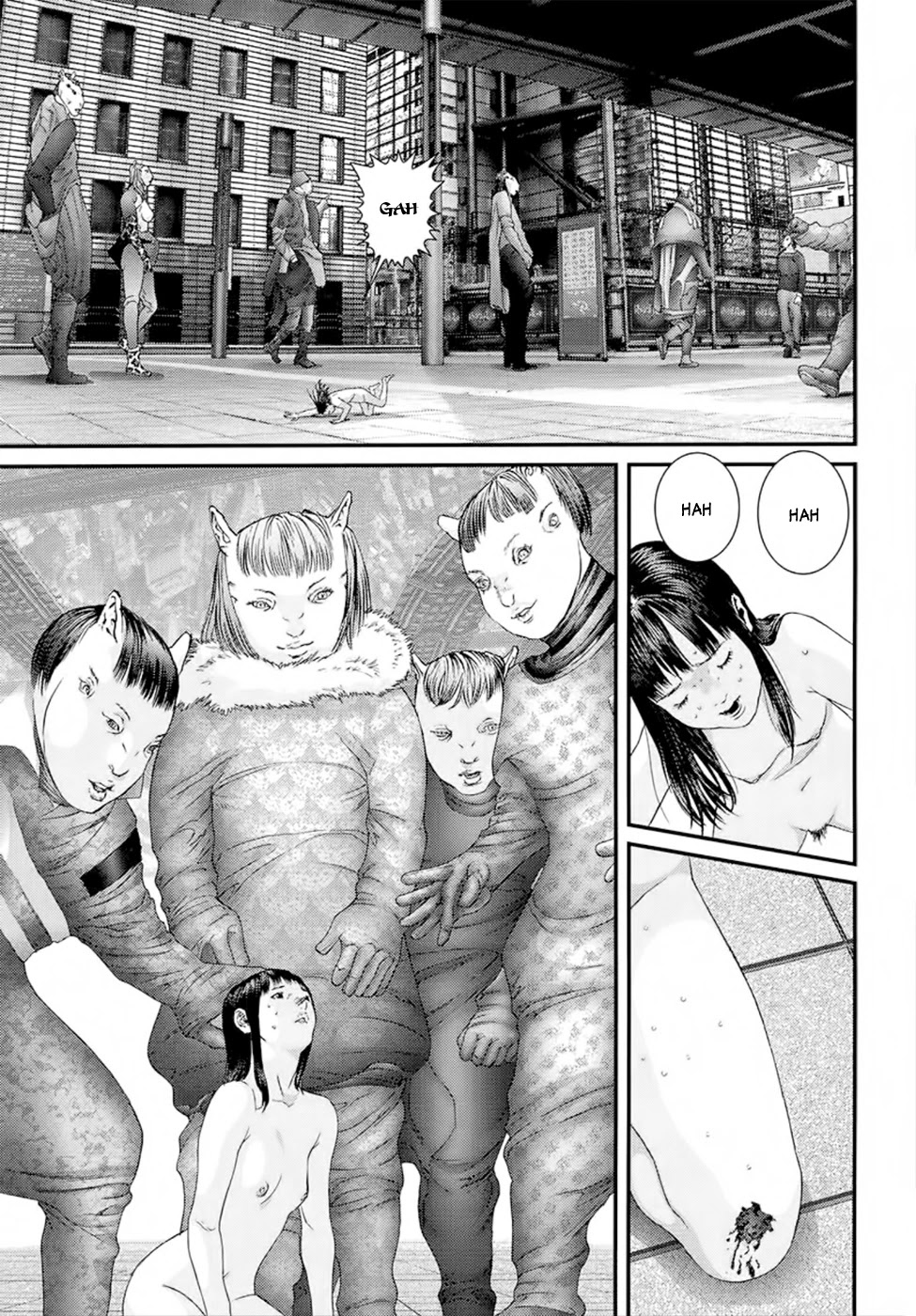Gantz Chapter 337 page 18 - Chapter 337: Strangled by Fear, You Taste Hope