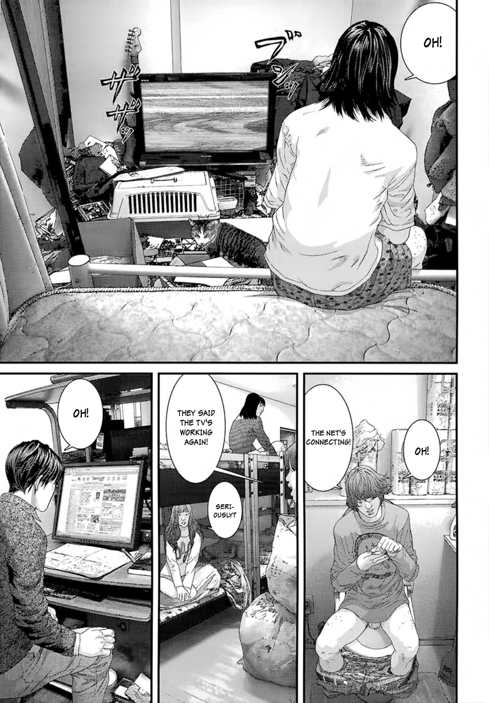 Gantz Chapter 337 page 8 - Chapter 337: Strangled by Fear, You Taste Hope