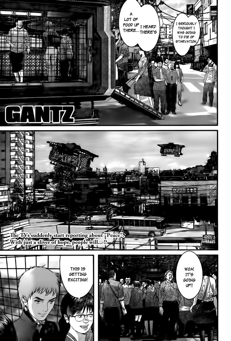 Gantz Chapter 339 page 1 - Chapter 339: The First Link in the Chain