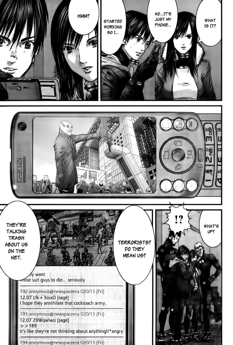 Gantz Chapter 339 page 21 - Chapter 339: The First Link in the Chain