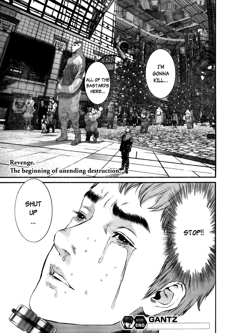 Gantz Chapter 339 page 23 - Chapter 339: The First Link in the Chain