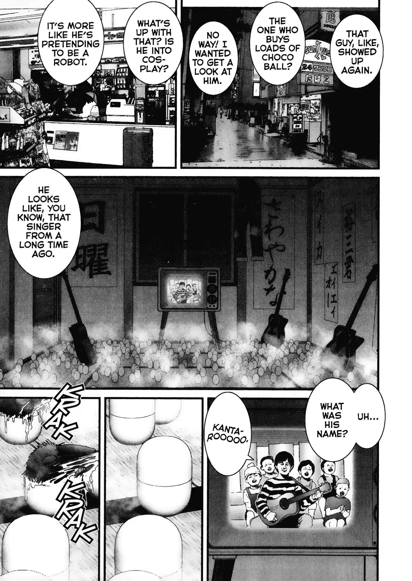 Gantz Chapter 34 page 1 - Chapter 34: Vol.3 0034: Tanaka