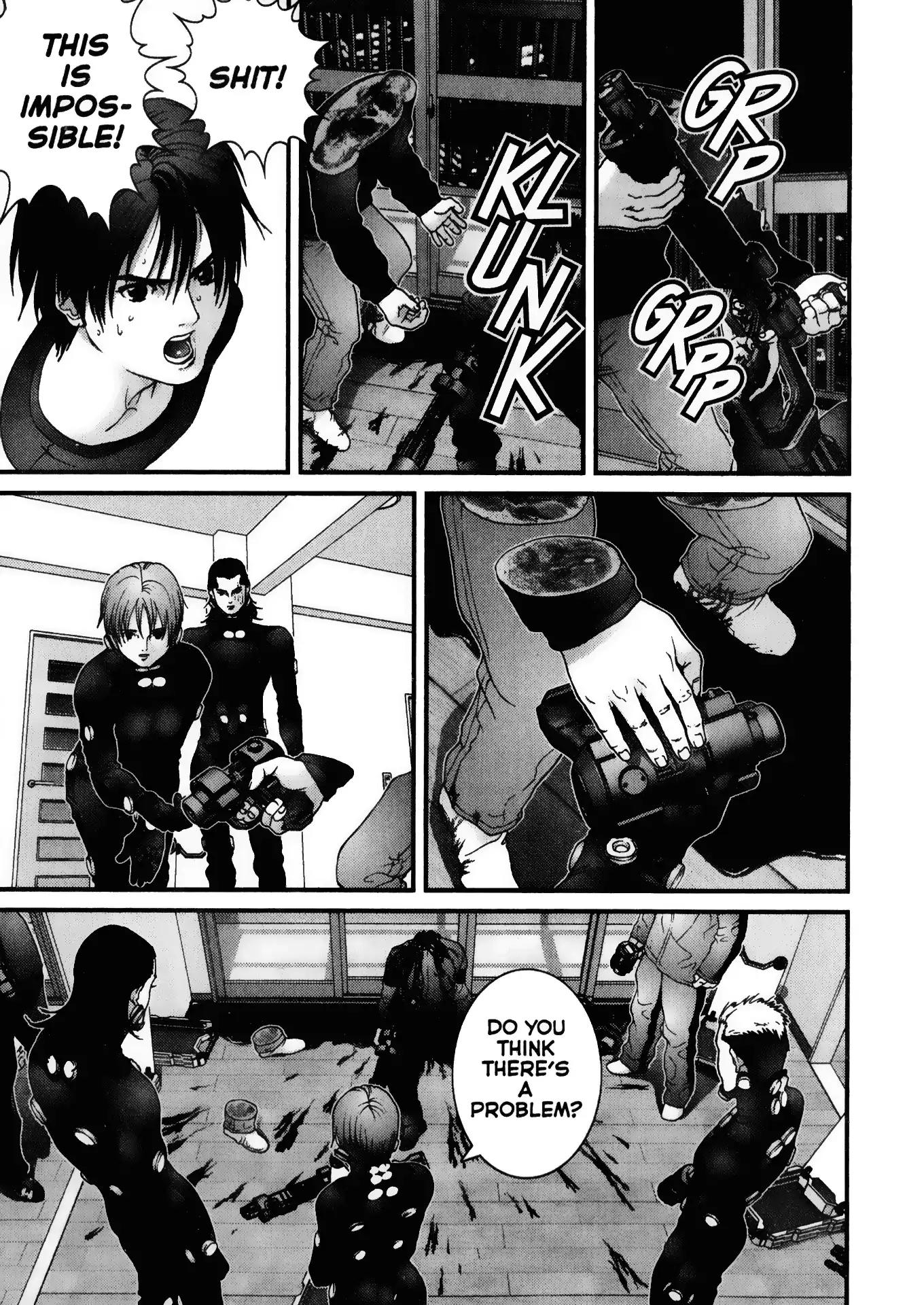 Gantz Chapter 34 page 17 - Chapter 34: Vol.3 0034: Tanaka