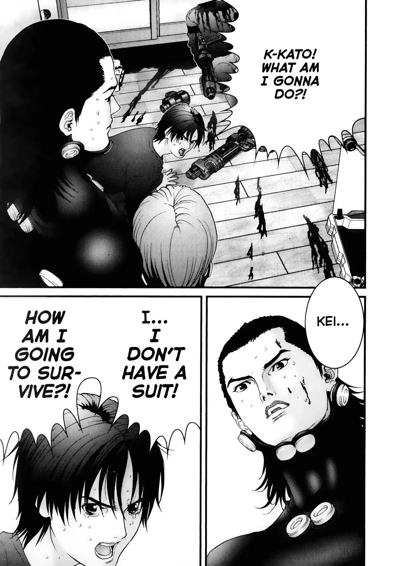 Gantz Chapter 34 page 5 - Chapter 34: Vol.3 0034: Tanaka