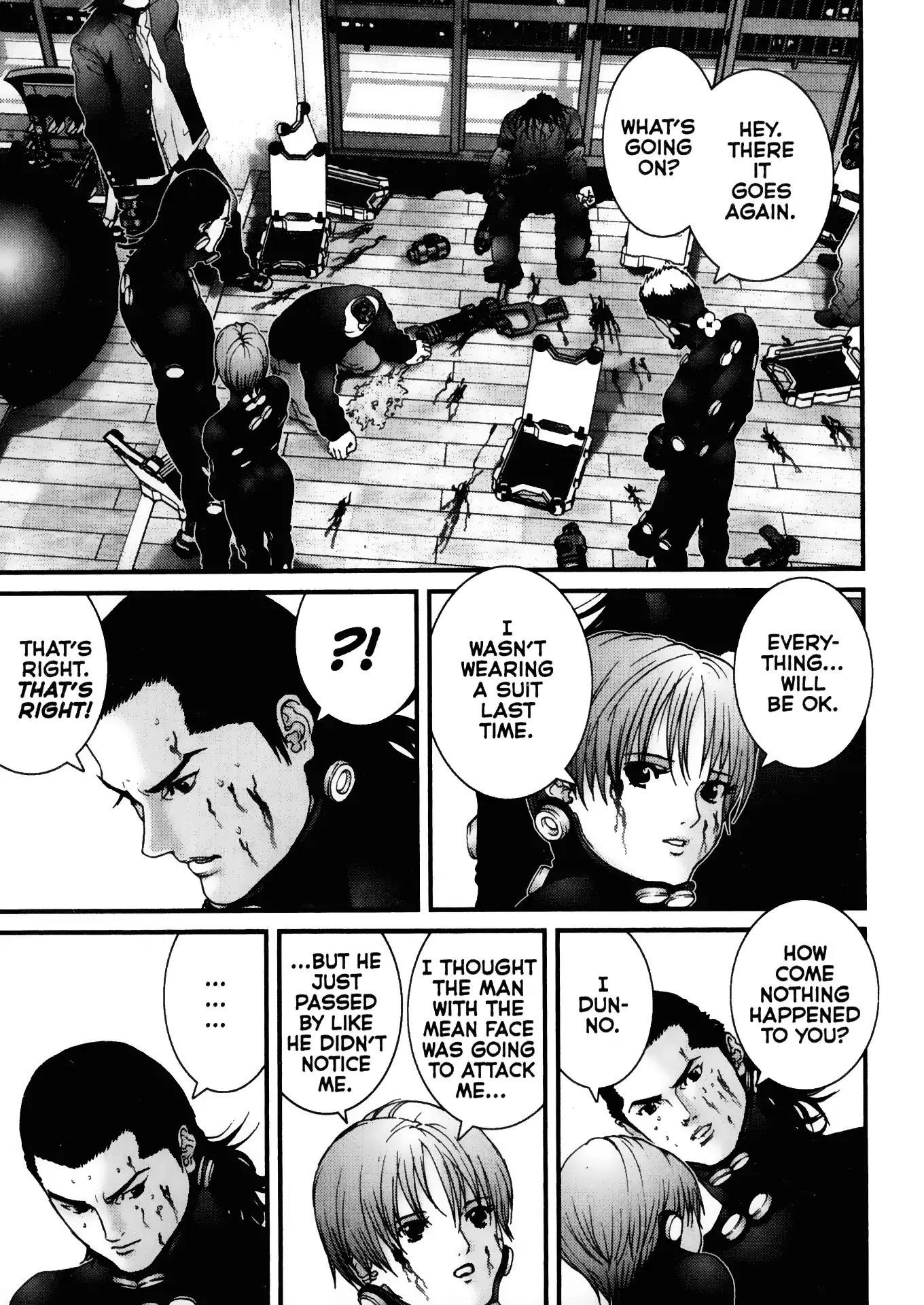 Gantz Chapter 34 page 9 - Chapter 34: Vol.3 0034: Tanaka