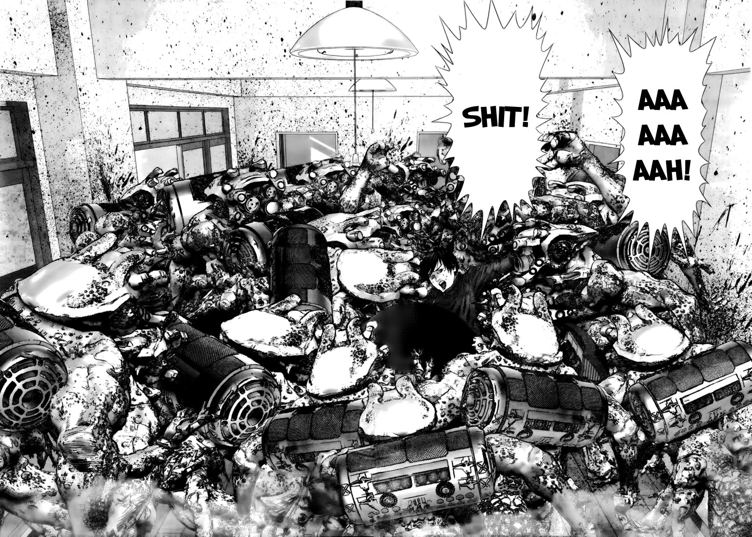 Gantz Chapter 341 page 13 - Chapter 341: The Safe Haven Is Breached