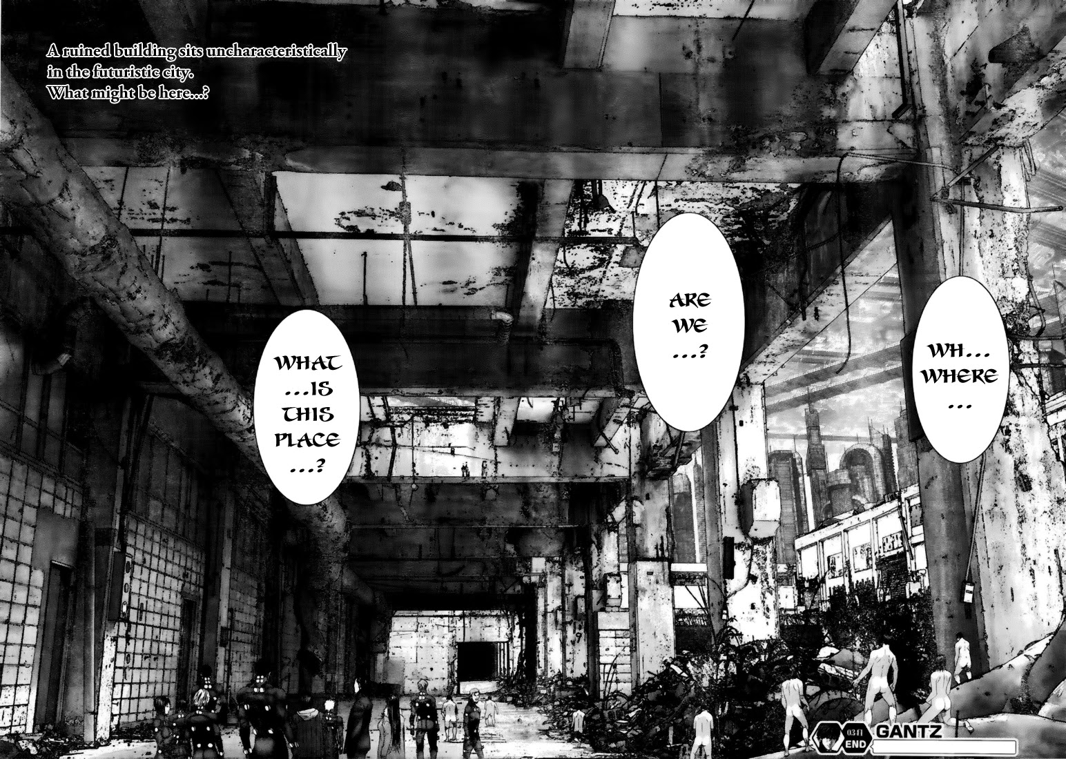 Gantz Chapter 341 page 19 - Chapter 341: The Safe Haven Is Breached