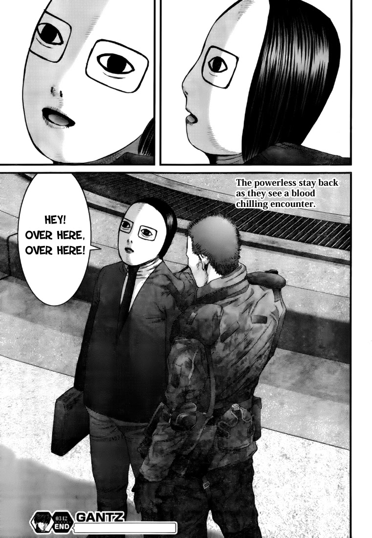 Gantz Chapter 342 page 22 - Chapter 342: Breakdown Revisited