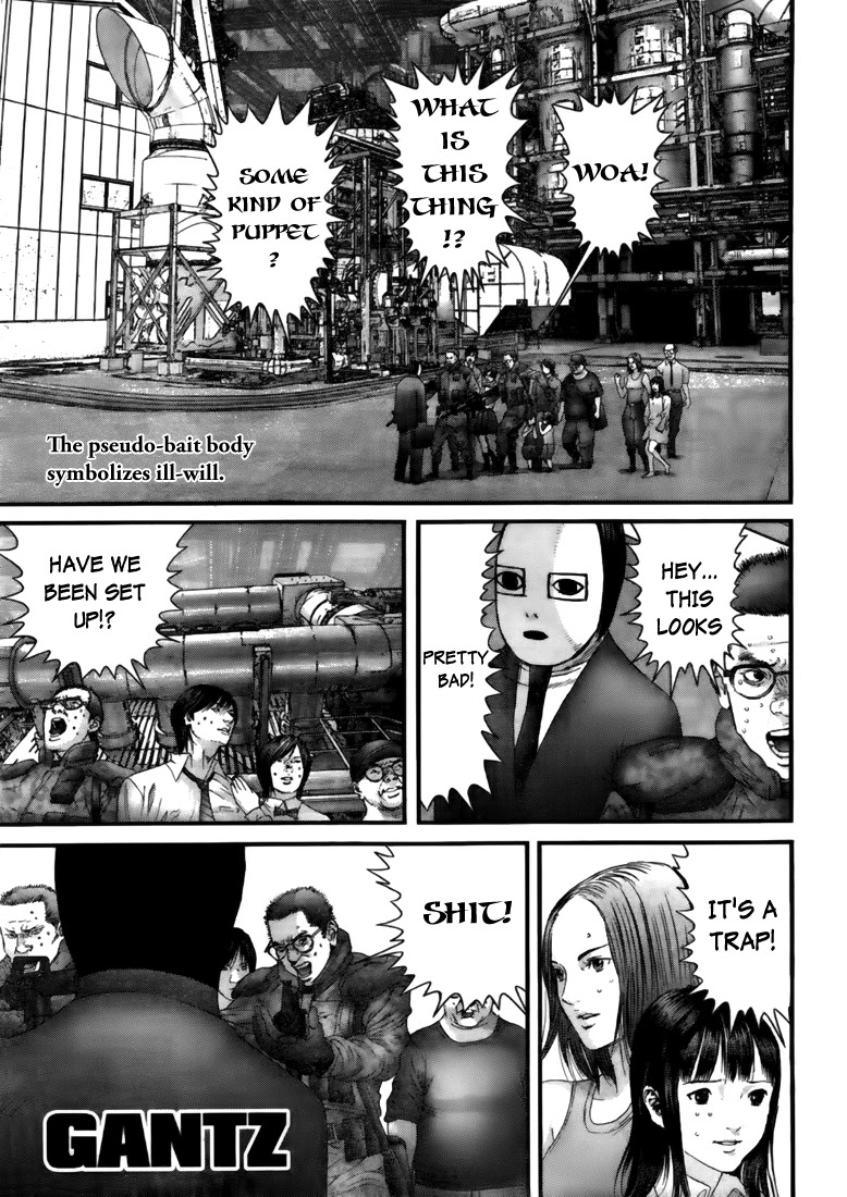 Gantz Chapter 343 page 1 - Chapter 343: Taking the Bait
