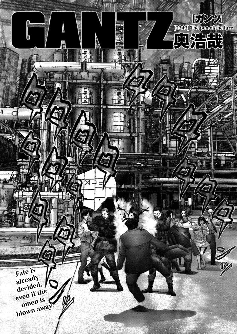 Gantz Chapter 343 page 2 - Chapter 343: Taking the Bait