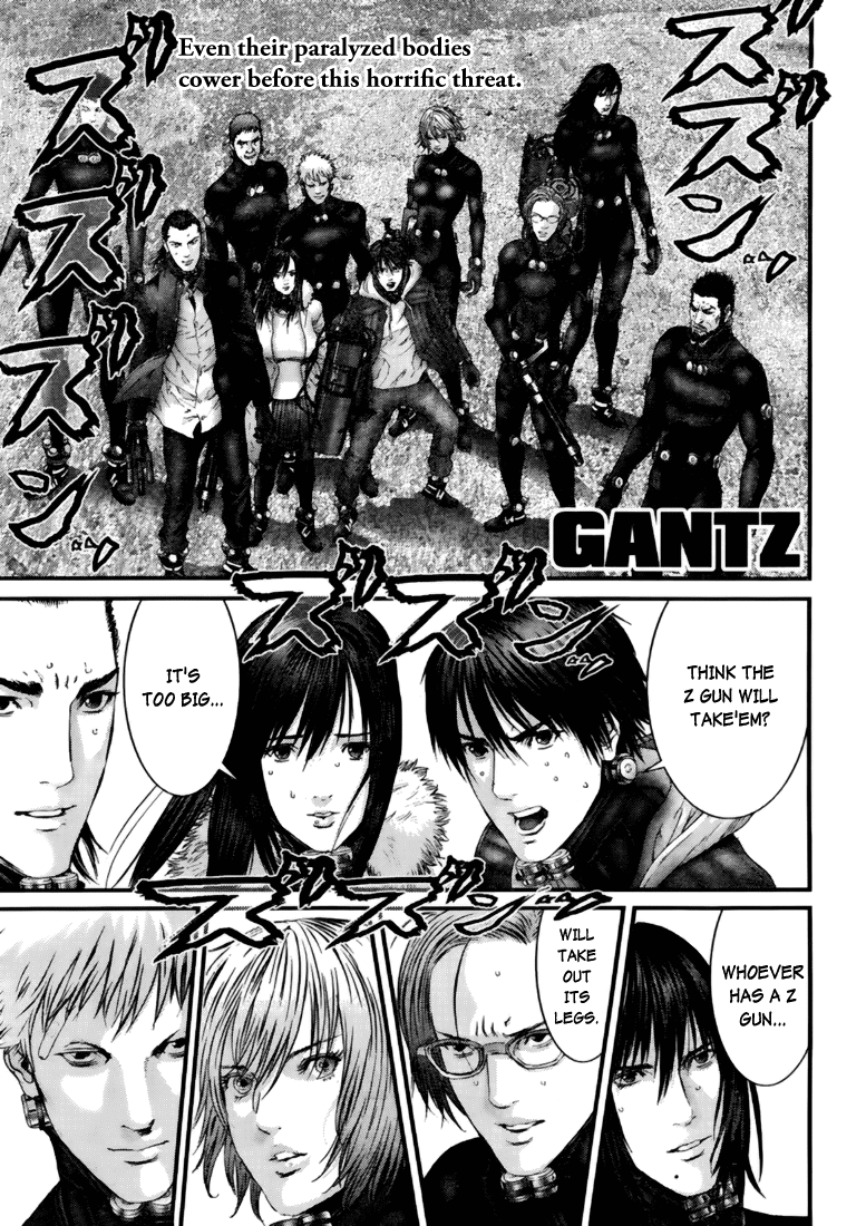Gantz Chapter 344 page 1 - Chapter 344: A Game of Life and Death