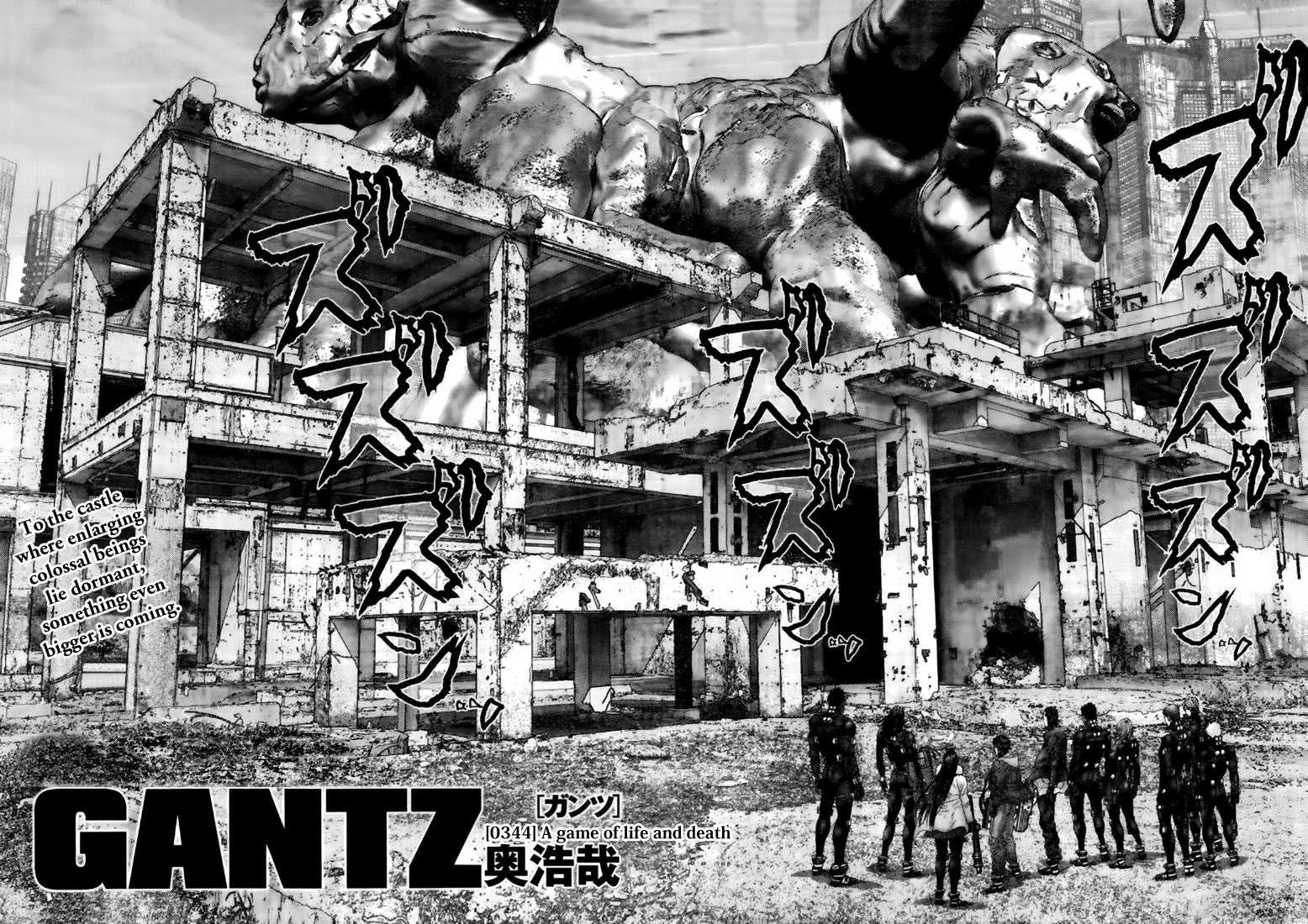 Gantz Chapter 344 page 2 - Chapter 344: A Game of Life and Death