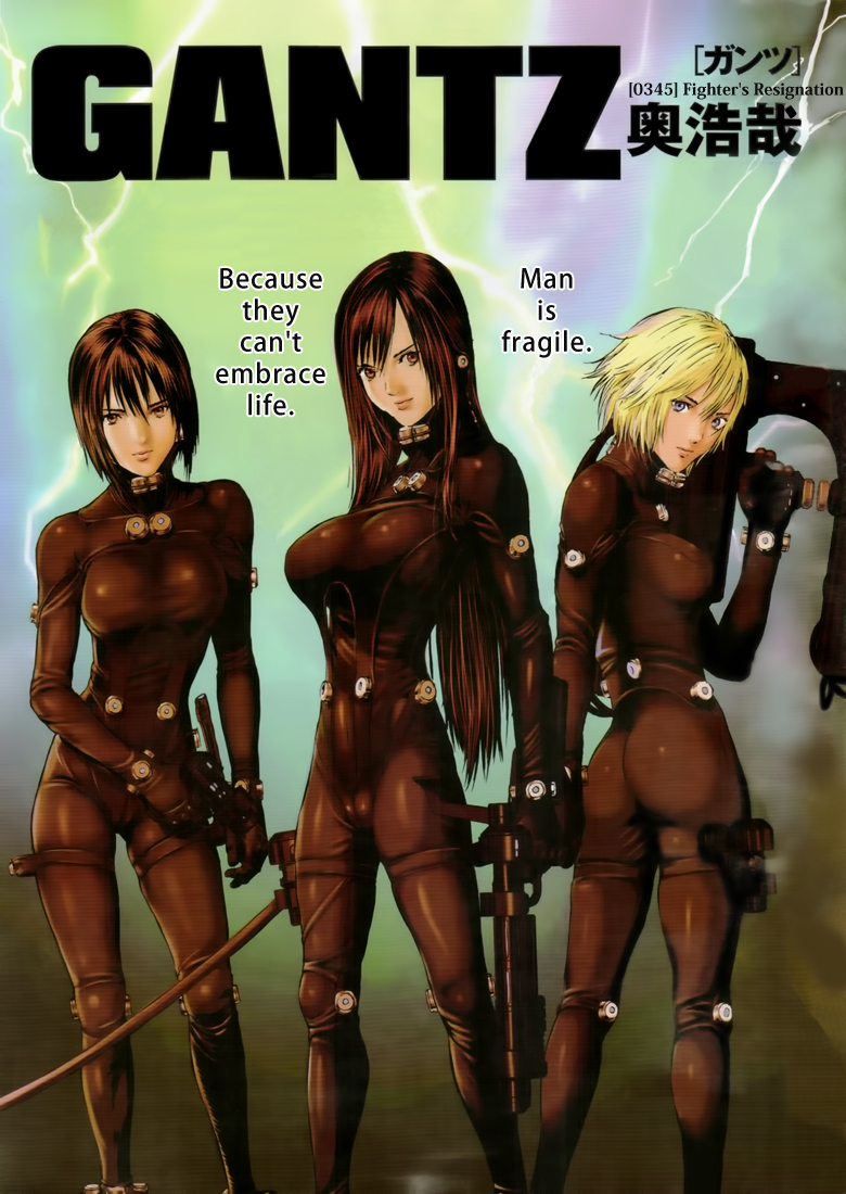 Gantz Chapter 345 page 1 - Chapter 345: The Truth Behind Agression