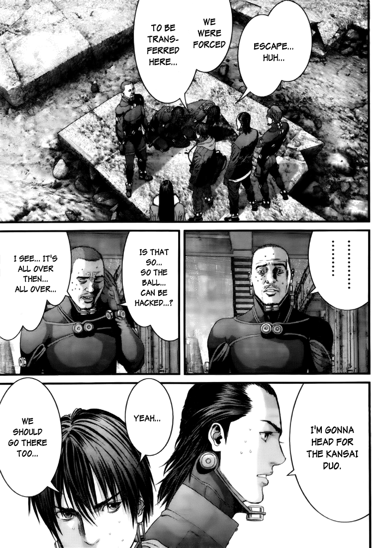 Gantz Chapter 346 page 23 - Chapter 346: Quenched Flames