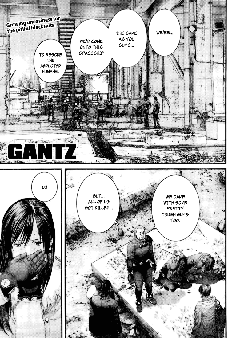 Gantz Chapter 346 page 3 - Chapter 346: Quenched Flames