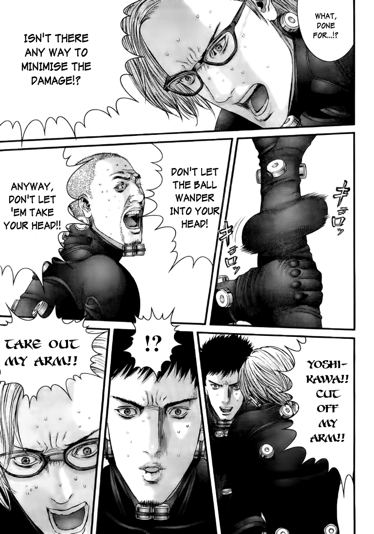 Gantz Chapter 347 page 19 - Chapter 347: Saturated Skull