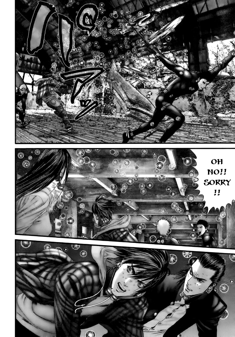 Gantz Chapter 348 page 14 - Chapter 348: Rampaging Tumor