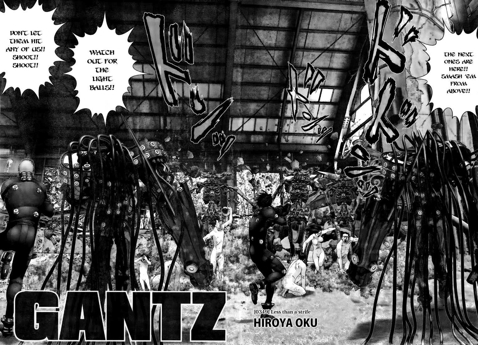 Gantz Chapter 349 page 2 - Chapter 349: Less than a Fight